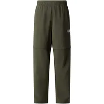 The North Face TEEN LIGHTWEIGHT CONV HIKE PANT Oliv/Dunkelgrün XL