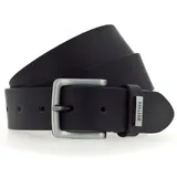 Mustang Herrengürtel Leder 3,5 cm schwarz 105