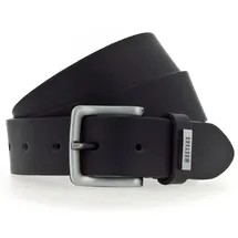 Mustang Herrengürtel Leder 3,5 cm schwarz 105