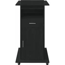 AmpliVox Rednerpult Schwarz Eichenholzwerkstoff - vidaXL