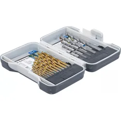 BGS DIY 50818 Satz Kombibohrer für Metall & Stein 1,5 - 10mm 17 teilig