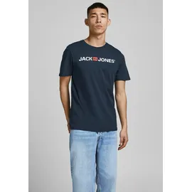 JACK & JONES CORP LOGO TEE blau XL