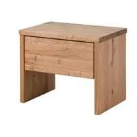 MASSIVMOEBEL24.DE Nachttisch Zerreiche 50x35x40 natur geölt JANGALI #729 |