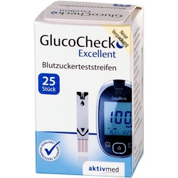 Glucocheck Excellent Teststreifen 25 ST