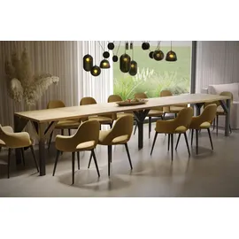 ENDO Möbel Dunaj 130 x 76 x 350 cm naturbelassen