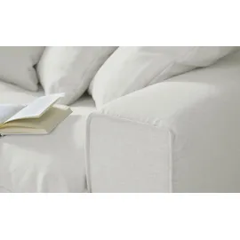 Sofa.de Big Sofa Stoff 3-Sitzer Grau