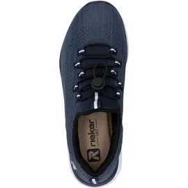 Rieker M5069-12 Damen Weite E Blau/Weiß 38