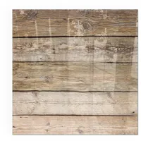 Tulup Glasbodenplatte Quadrat 60 x 60 x 0,4 cm Beige
