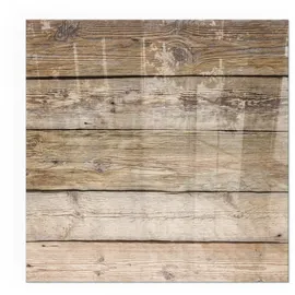 Tulup Glasbodenplatte Quadrat 60 x 60 x 0,4 cm Beige
