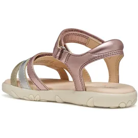 GEOX J Sandal Haiti Girl Roségold/Pink 25