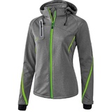 Erima Softshell Fonction Jacke Grey Marl / Green Gecko 34