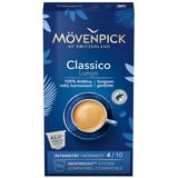 Mövenpick Kaffeekapseln CLASSICO LUNGO in Alukapseln 10 Stück 55g