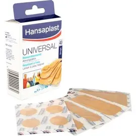 Hansaplast Universal Strips 5 Größen Water Resistant 40 St.