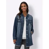 Heine Jeansblazer Blazer Blau 42