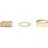 Mister Tee Pray Ring Set - Goldfarben