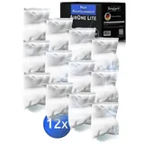 BonAura® AirOne Lite Luftentfeuchter Nachfüllpack I 12er Set 450g Luftentfeuchter Granulat I Entfeuchter Nachfüllpack für Bad & Küche I Schutz gegen Schimmel & Gerüche