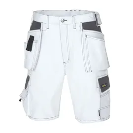 teXXor Shorts "BERMUDA" Canvas - 64 - weiß/grau