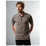 Trigema Poloshirt »TRIGEMA mit Reißverschluss«, (1 tlg.), grau