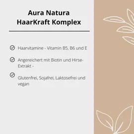 aura natura HaarKraft Komplex Kapseln 30 St.