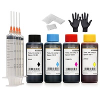 Druckertinten Set für Epson 103 Tintentank, EcoTank L3110, L3150, L3156, L5190 4x250ml