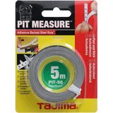 TAJIMA Maßband PIT MEASURE Selbstklebend 5 m