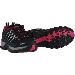 CMP Wanderschuhe Rigel Low WP (Trekking, wasserdicht) schwarz/magenta Damen