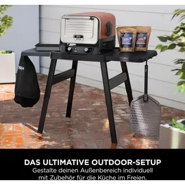 Ninja Beistelltisch 20 kg Holz schwarz