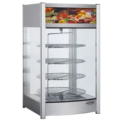 CombiSteel Rotierende Wärmevitrine 97L
