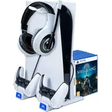 Bigben Interactive Playstation 5 Slim Ladestation, weiß