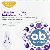 o.b. ExtraProtect Tampons Normal - 56.0 Stück