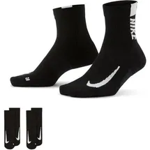 Nike Multiplier Running Knöchelsocken Black/White 38-42