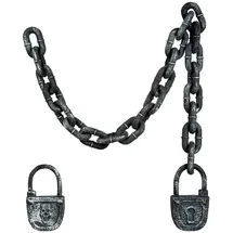 Boland Gliederkette mit Schloss Erwachsene Einheitsgröße