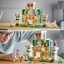 LEGO Minecraft Die Eisengolem-Festung 21250
