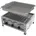 Gasbräter 650 530 270 cm Edelstahl inkl Rost Pfanne