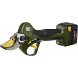 Alpen Swiss Tools Akku-Astschere Wildhorn 40 Light - HSS-Titan-Klinge Felco - 40mm Schnitt - 21,6V Akku - LCD-Display - Wartungsset - Koffer inklusive