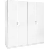 Rauch P4You Drehtürenschrank 181 x 197 x 54 cm weiß