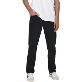 Only & Sons ONSEDGE Straight Fit Schwarz 31/34