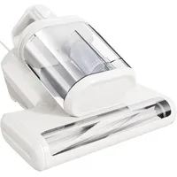 Resmafn Milbensauger für Matratzen mit UV Licht - 15KPa Milbenstaubsauger mit 5M Kabel und 60°C Heißluftfunktion Matratzenreiniger Gerät Matratzensauger für Bett, Sofa, Allergiker