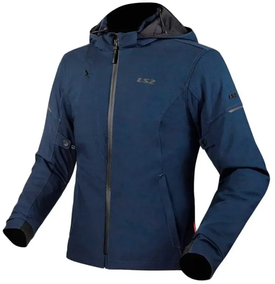Ls2 Textil Bolton Kapuzenjacke - Dark Blue - XL