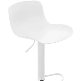 deluke Barhocker, Weiß, Kunststoff, 44x81x44 cm, Esszimmer, Barmöbel, Barhocker