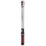 KS Tools 1/2" ERGOTORQUE®precision Ratschen-Drehmomentschlüssel, 40-200Nm, rot