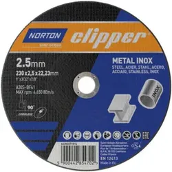 CLIPPER Trennscheibe Metall-Inox A30S-230x2.5x22.23mm