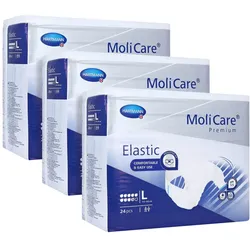 Molicare Premium Elastic Slip 9 Tropfen 3X24 St