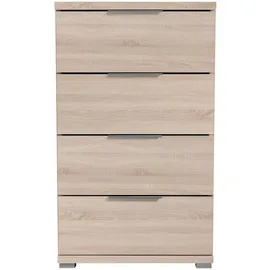 Die Möbelfundgrube Nachtschrank Smilla 46 x 42 x 79 cm Braun