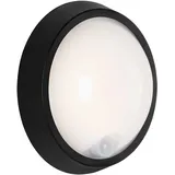 Briloner - LED Außenleuchte Bewegungsmelder Ip44 12 W schwarz Kunststoff