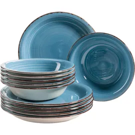 Mäser Teller-Set, Steingut Lumaca