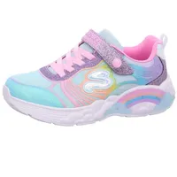 SKECHERS Rainbow Racer Nova Blitz Kinder Blau/Lila/Hellgrau/Türkis/Rosa/Grün 34