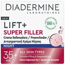 Diadermine  Anti-Aging & Anti-Falten Produkte Lift + Super Filler Aufpolsternde Nachtcreme  in multifarben, Einheitsgrösse