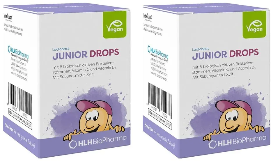 Lactobact JUNIOR DROPS Lutschtabletten