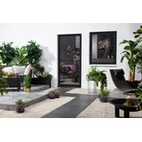 hecht International Fliegengitter Tür Master Slim Plus 120 x 240 cm Braun